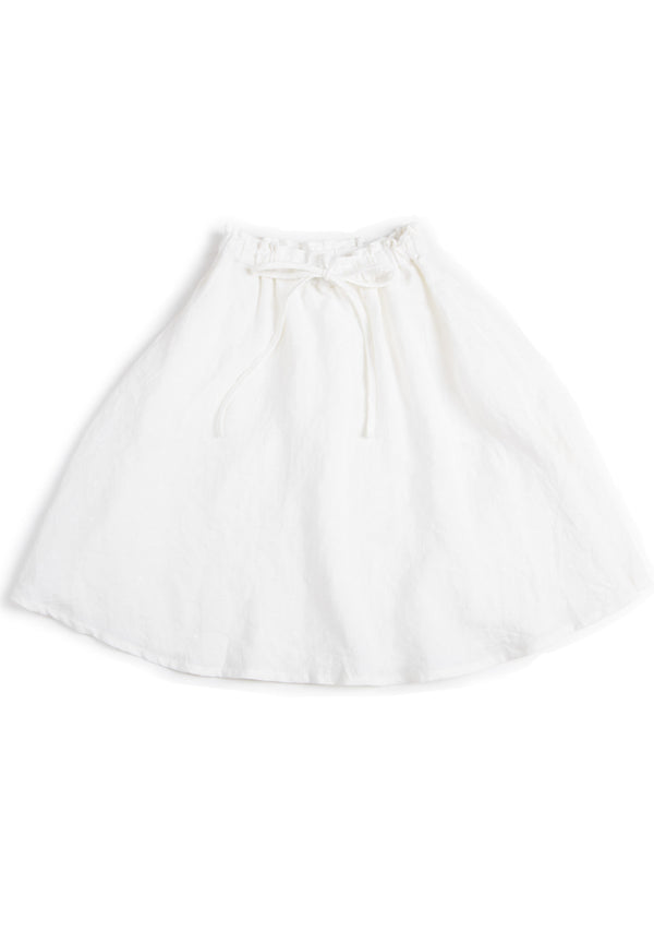 Girls Stringy Selvedge Linen Skirt